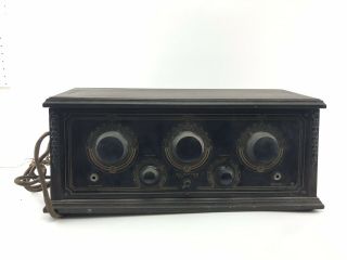 Vintage 1920’s A - C Dayton Type 10 Tube Radio - 3730