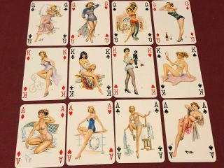 Baby Dolls Playing Card Deck Pin Ups Non - Nude Complete