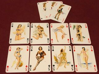 BABY DOLLS PLAYING CARD DECK PIN UPS NON - NUDE COMPLETE 2