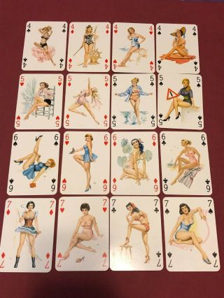 BABY DOLLS PLAYING CARD DECK PIN UPS NON - NUDE COMPLETE 3