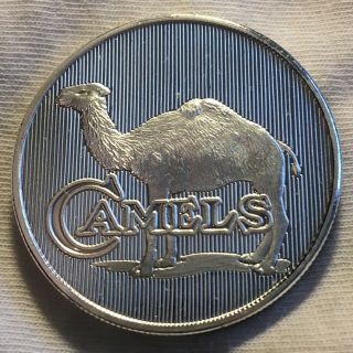 The Camels Are Coming 1 Troy Oz Silver Round 999 Fine