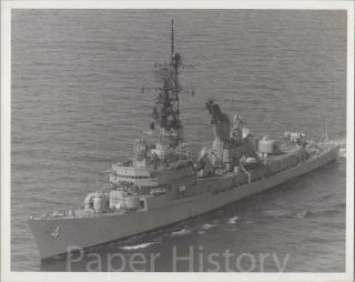 Uss Lawrence Ddg - 4 Us Navy Guided Missile Destroyer 8x10 Photo