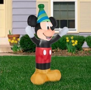 Disney Mickey Mouse Celebration,  Birthday,  Hoilday - Airblown Inflatable 4 