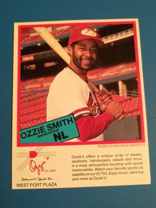 St.  Louis Cardinals - 1989 Ozzie Smith 