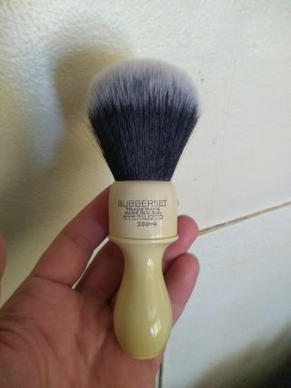 Vintage Rubberset Shaving Brush 28mm Synthetic Knot