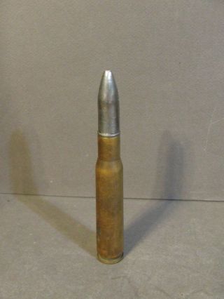 Vintage Wwii 50 Calibur Trench Art Brass Bullet Cigarette Lighter
