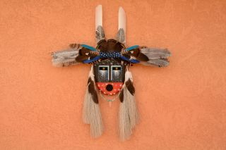 Native American Spirit Mask By Robert Crying Red Bear