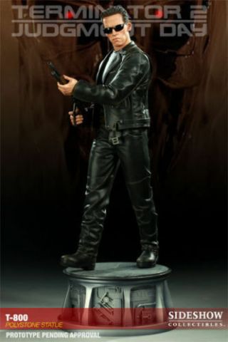 Sideshow Terminator 2 T - 800 Premium Format Statue Exclusive 131/225 Huge 19 "