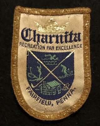 Charnita (lost Name 1960s - 80s) Now Ski Liberty Skiing Patch Pennsylvania Travel