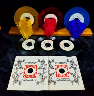 Rare Joker Magic Color Changing Records Like Tenyo Silk Serenade Oop Ex Cond