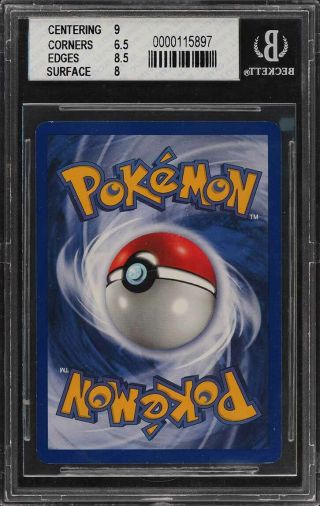 1999 Pokemon Game 1st Edition Holo Charizard 4 BGS 7 NRMT (PWCC) 2
