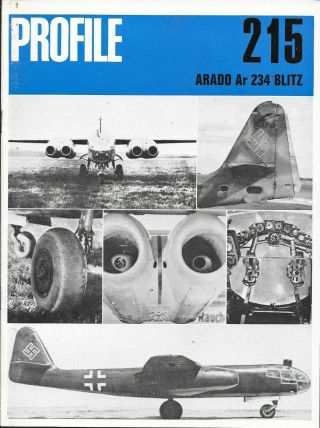 Aircraft Profile No.  215 Arado Ar 234 Blitz By Richard Bateson