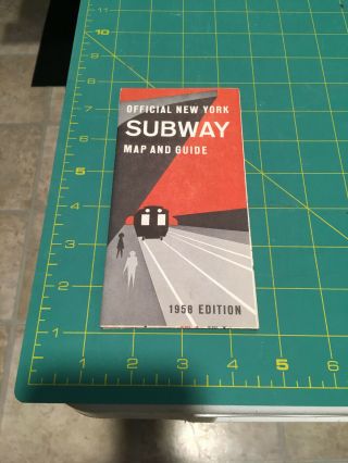 Official Nyc Subway Map And Guide - 1958 Edition