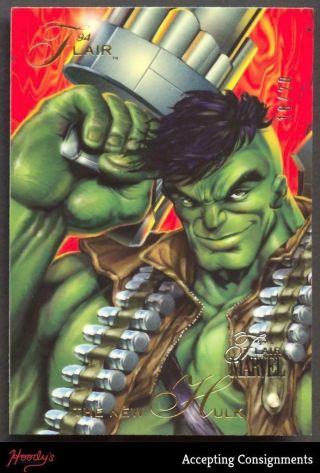 2019 Flair Marvel 1994 Marvel Flair Buybacks 77 The Hulk 16/20
