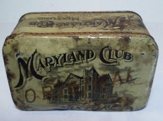 Vintage Maryland Club Mixture Choice Virginia & Louisiana Perique Tin