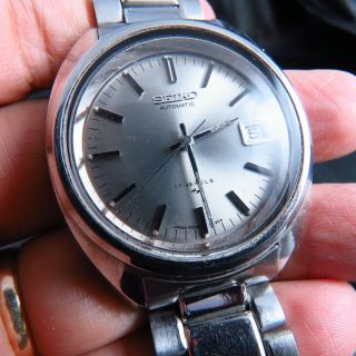 7005 Japan Vintage Seiko 17 Jewels Automatic Men Watch