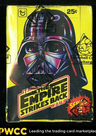 1980 Star Wars Empire Strikes Back Series 3 Wax Box,  36ct Packs,  Bbce (pwcc)