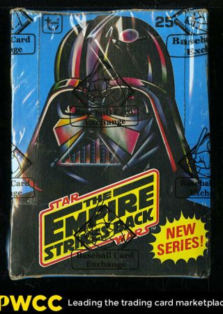 1980 Star Wars Empire Strikes Back Series 2 Wax Box,  36ct Packs,  Bbce (pwcc)