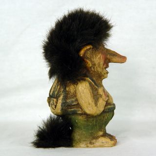 Nyform Trygve Torgersen Hand Carved Young Cyclops Troll Figurine 151 Norway 4