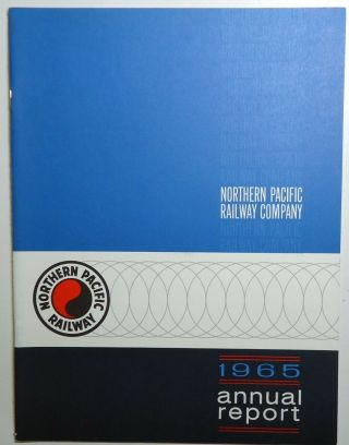 Northern Pacific Railroad 1965 Annual Report