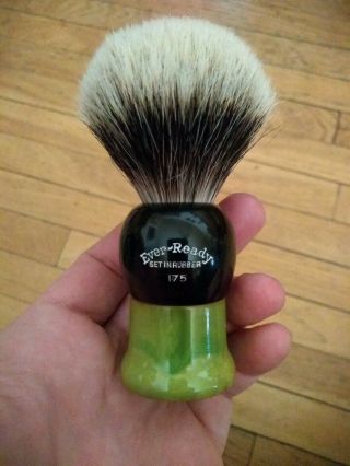 Vintage Ever Ready Shaving Brush 23mm Two Band Badger Knot