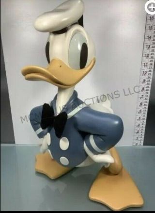 Donald Duck 1960 Style 17” Tall Disney Composite Figure 1980