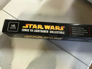 Star Wars Darth Vader Force Fx Lightsaber Master Replicas Never Open Box