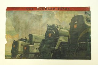 Frank Reilly Pennsylvania Vintage Locomotive Train Railroad Art Print