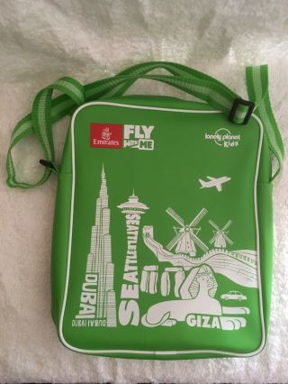 Emirates Fly With Me Lonely Planet Kids Inflight Bag.  Emirates Airline