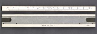 Hemmi Slide Rule Model 301A,  Frequency Response for Control Engineers 2