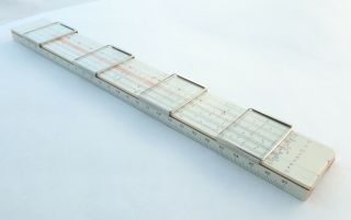 Hemmi Slide Rule Model 301A,  Frequency Response for Control Engineers 5