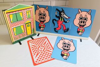 ‘three Little Pigs’ By Jack Hughes / Supreme Magic Rare Conjuring Magician Prop
