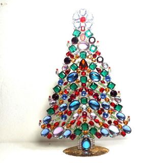 Wondeful Czech Handmade Christmas Tree Decoration Signed " Taboo " J 230