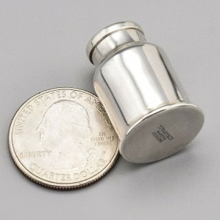 Tiffany & Co.  Sterling Silver Pill Box Case 8.  6 Grams 6