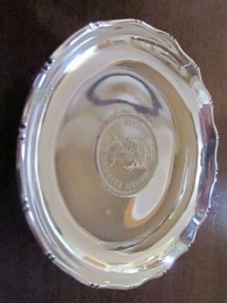 Chinese Sterling Silver Dish.