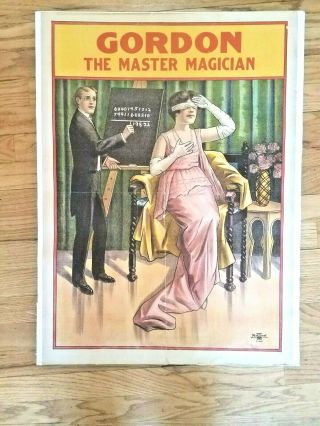 Gordon Magician Poster