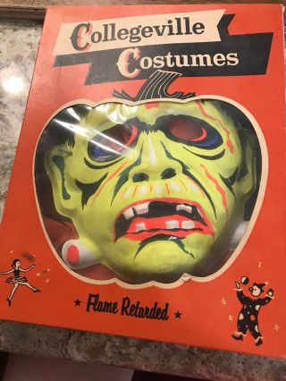 Rare Halloween Collegeville Costume Frankenstein The Brut