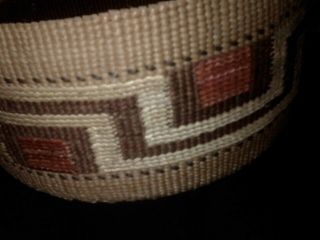Northwest Coast Native American Tlingit rattle - top covered basket ex.  Skinner 5