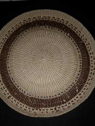 Northwest Coast Native American Tlingit rattle - top covered basket ex.  Skinner 7