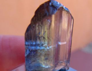 Superior Striated Gem Bi Color Tanzanite Crystal Top Quality Tanzania 8