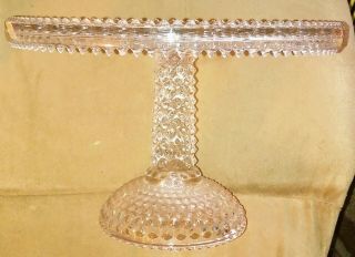 Pointed Hobnail Footed Cake Stand 2