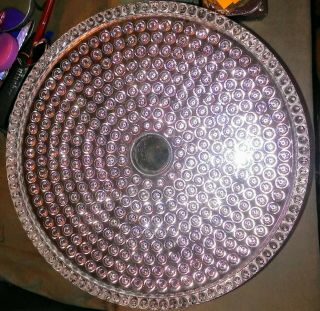 Pointed Hobnail Footed Cake Stand 5