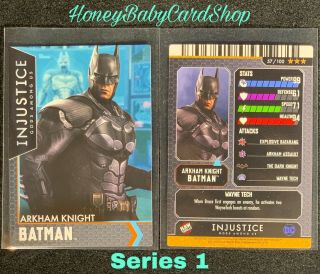 Injustice Arcade Series 1 Oop Card 57 Arkham Knight Batman ? Ultra Rare
