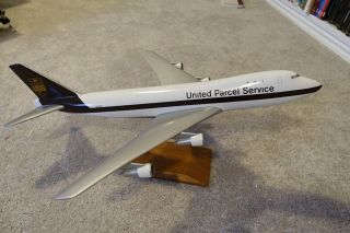Ups Boeing 747 B747 Livery 1/100 Model Aircraft Airplane Wesco