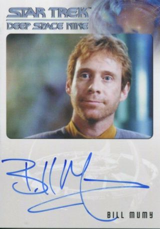 Star Trek Deep Space Nine Heroes & Villains Autograph Bill Mumy