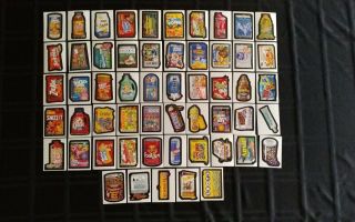 2004 Wacky Packages Ans1 Complete Set Of 55 Stickers