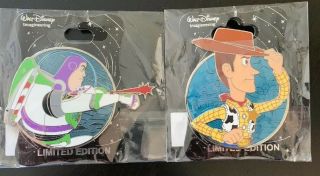 Disney Pin Wdi Profile Pin Toy Story Hero - Buzz And Woody Limited Edition 250