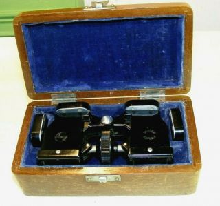 Philips “Metalix” Pseudoscope with Case & Accessories c.  1930. 11