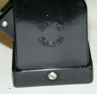 Philips “Metalix” Pseudoscope with Case & Accessories c.  1930. 7