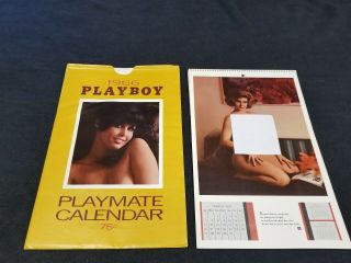 Playboy 1966,  1967,  1968,  1969 Playmate Calendars With Sleeves - Hard To Find
